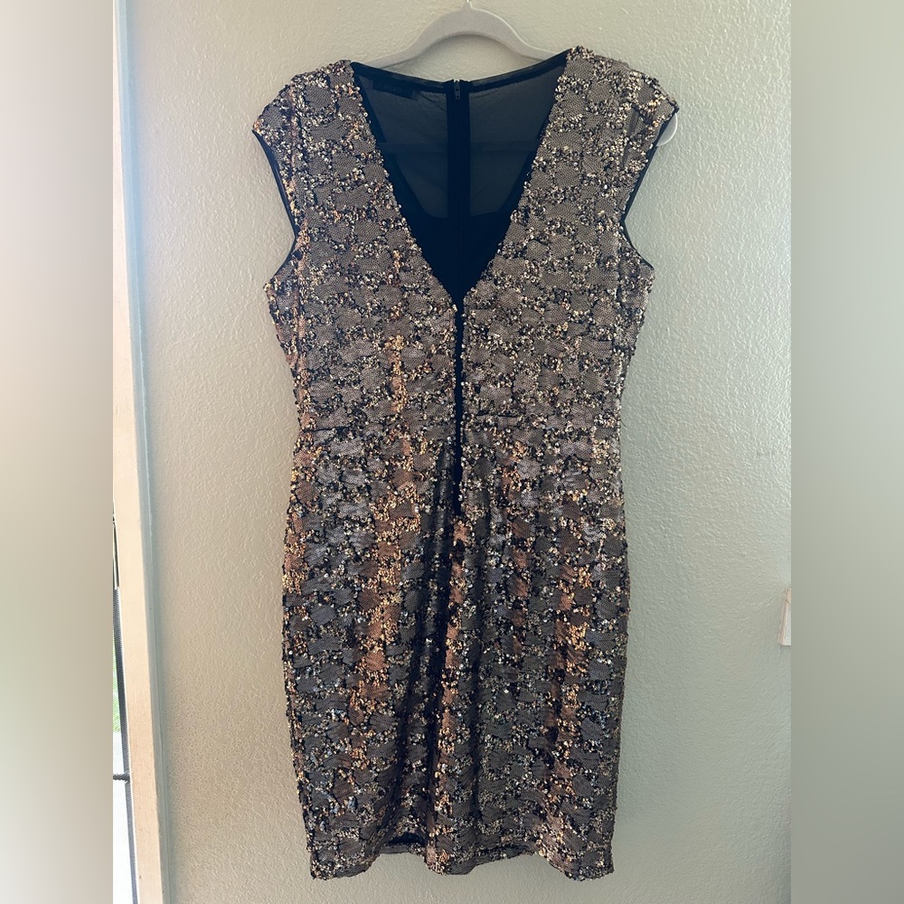 ASOS Gold Sequin Dress - Picture 2 of 11